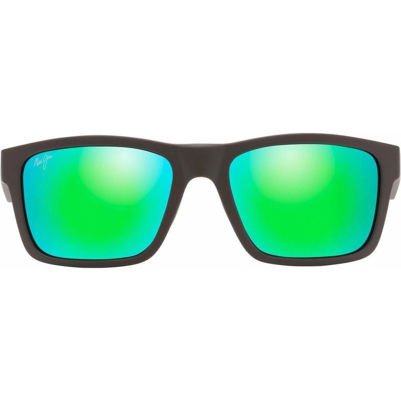 The Flats, Brown and Mint/Maui Green Glass Polarised Lenses