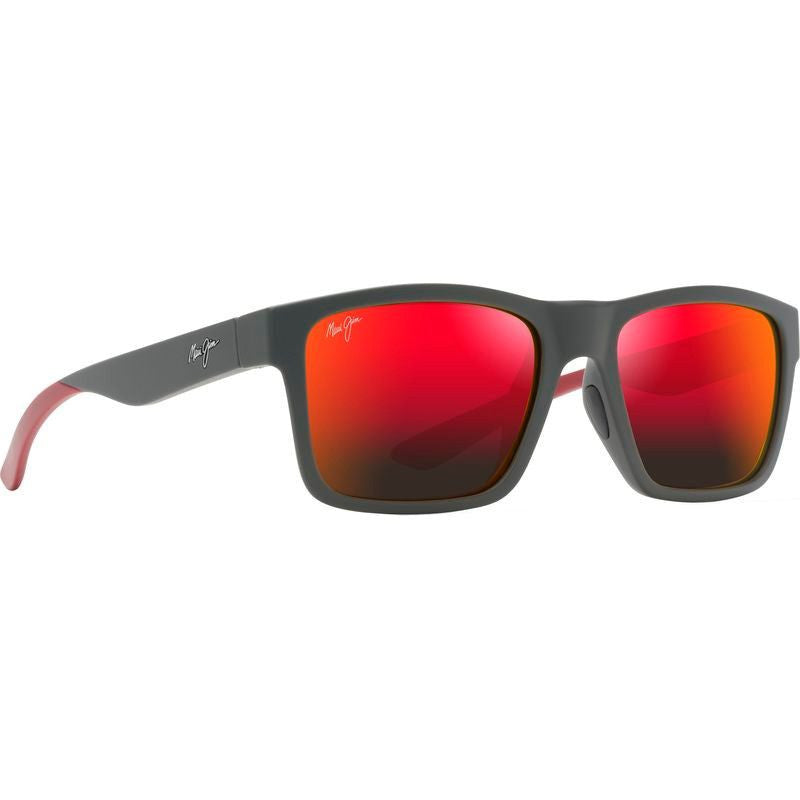 The Flats, Dark Grey and Brick Red/Hawaii Lava Glass Polarised Lenses
