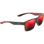 The Flats, Dark Grey and Brick Red/Hawaii Lava Glass Polarised Lenses