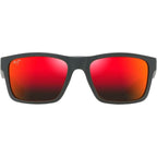 The Flats, Dark Grey and Brick Red/Hawaii Lava Glass Polarised Lenses