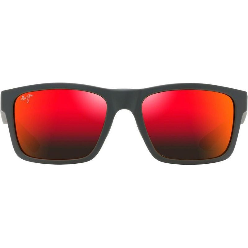 The Flats, Dark Grey and Brick Red/Hawaii Lava Glass Polarised Lenses
