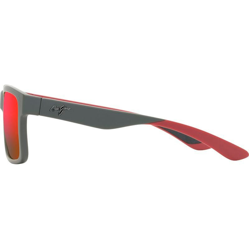 The Flats, Dark Grey and Brick Red/Hawaii Lava Glass Polarised Lenses