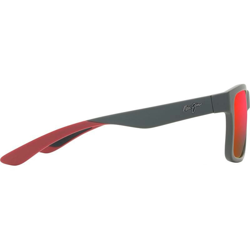 The Flats, Dark Grey and Brick Red/Hawaii Lava Glass Polarised Lenses