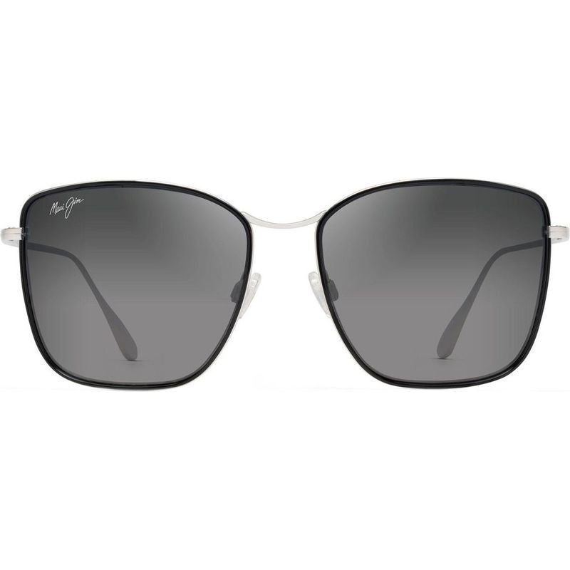 Tiger Lily, Gloss Black and Silver/Neutral Grey Polarised Lenses