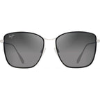 Tiger Lily, Gloss Black and Silver/Neutral Grey Polarised Lenses
