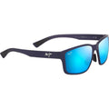 Walewaha Alt Fit, Matte Metallic Blue/Blue Hawaii Glass Polarised Lenses