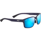 Walewaha Alt Fit, Matte Metallic Blue/Blue Hawaii Glass Polarised Lenses