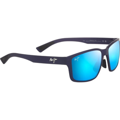 Walewaha Alt Fit, Matte Metallic Blue/Blue Hawaii Glass Polarised Lenses
