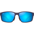 Walewaha Alt Fit, Matte Metallic Blue/Blue Hawaii Glass Polarised Lenses