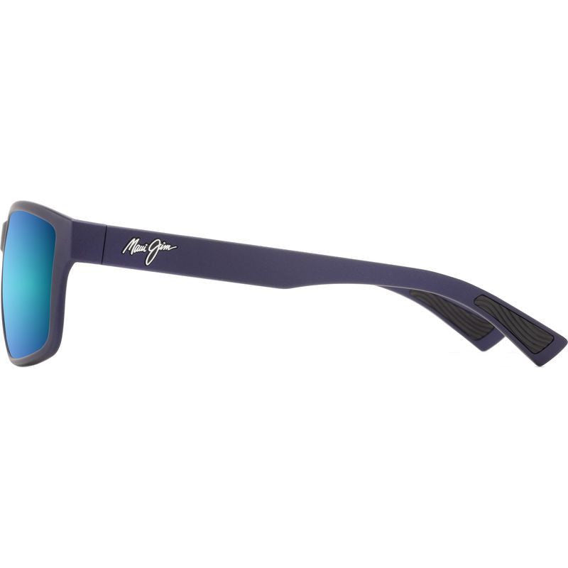 Walewaha Alt Fit, Matte Metallic Blue/Blue Hawaii Glass Polarised Lenses
