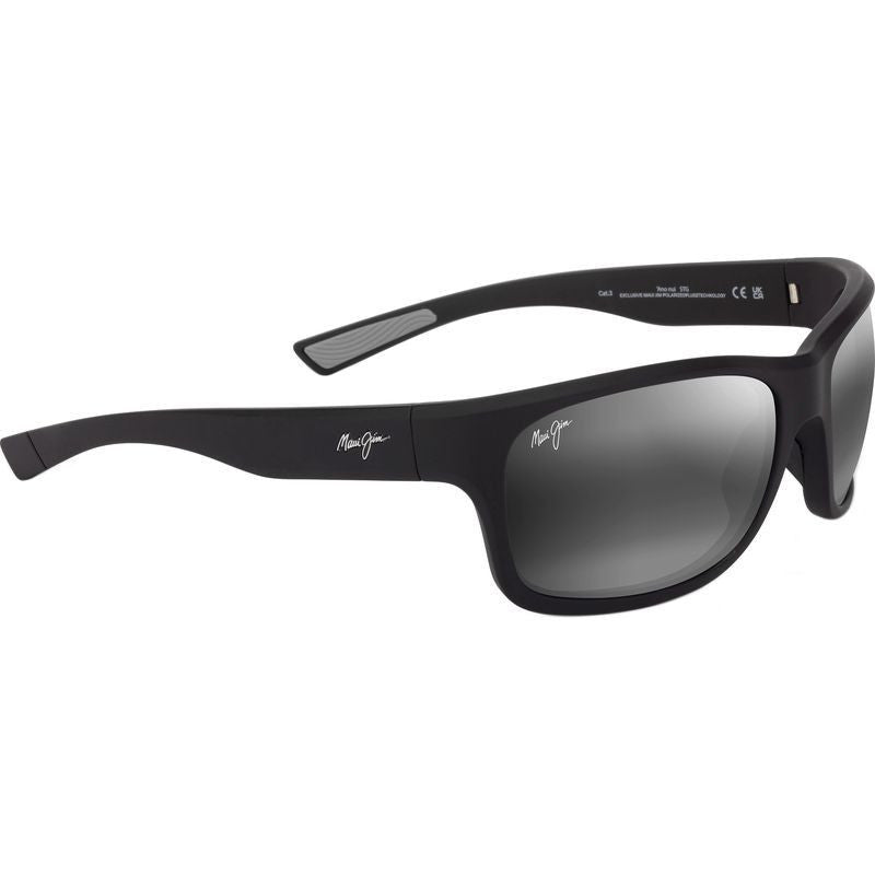 'Ano Nui, Matte Black/Neutral Grey Glass Polarised Lenses