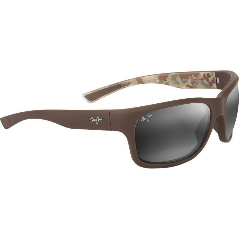 'Ano Nui, Matte Solid Brown/Neutral Grey Glass Polarised Lenses