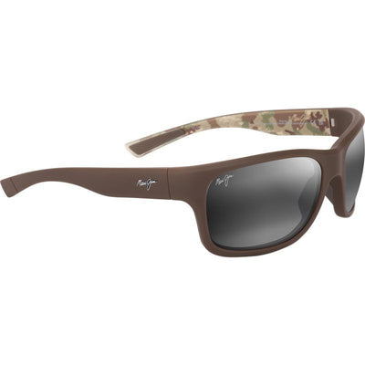 'Ano Nui, Matte Solid Brown/Neutral Grey Glass Polarised Lenses