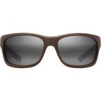 'Ano Nui, Matte Solid Brown/Neutral Grey Glass Polarised Lenses