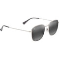 'Olali Alt Fit, Shiny Silver/Neutral Grey Polarised Lenses