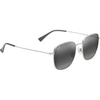'Olali Alt Fit, Shiny Silver/Neutral Grey Polarised Lenses
