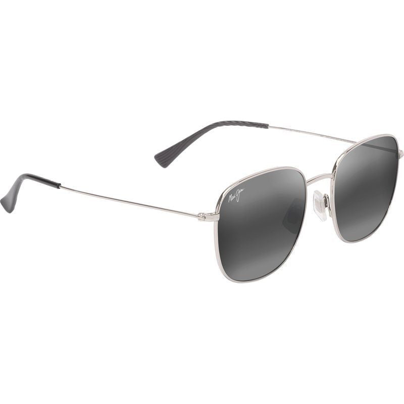 'Olali Alt Fit, Shiny Silver/Neutral Grey Polarised Lenses