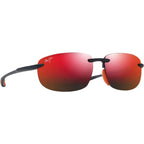 Ho'okipa Ultra Alt Fit, Matte Solid Dark Blue and Orange/Hawaii Lava Polarised Lenses