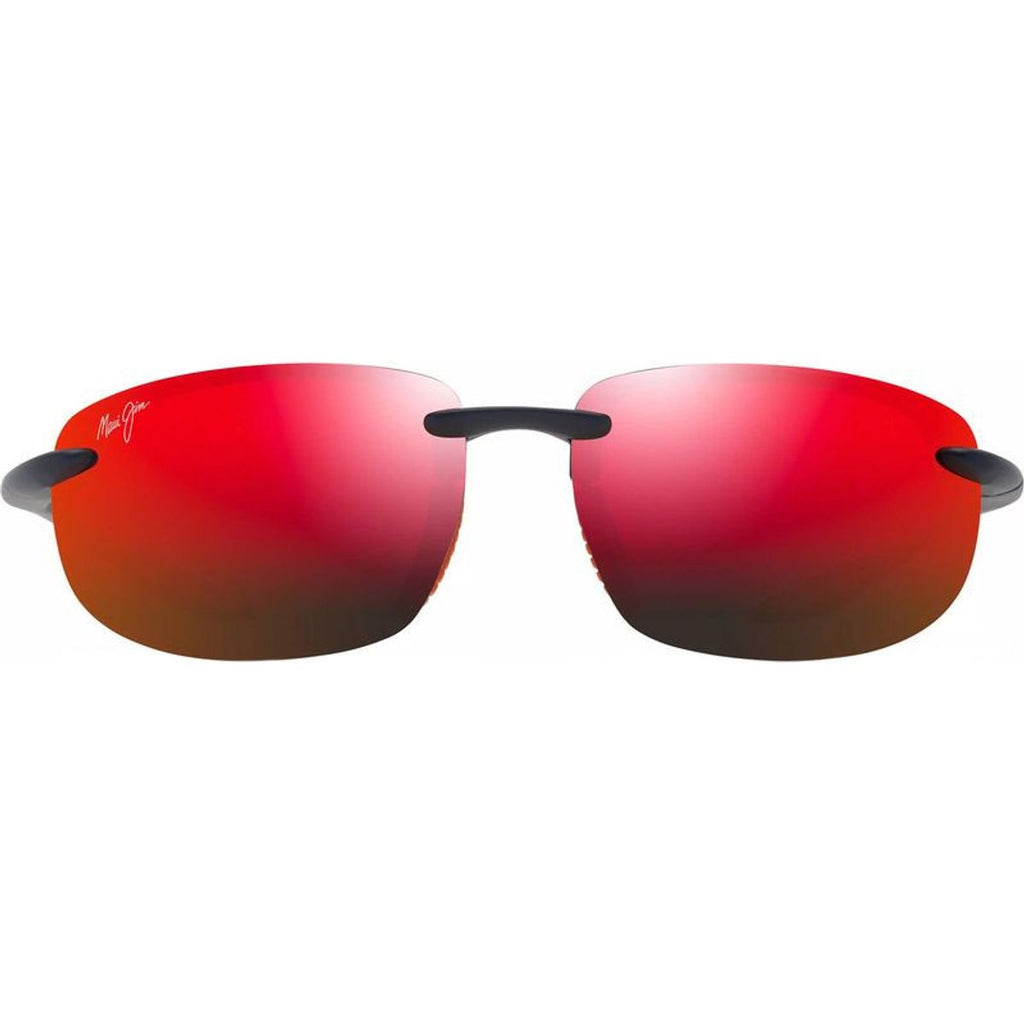 Ho'okipa Ultra Alt Fit, Matte Solid Dark Blue and Orange/Hawaii Lava Polarised Lenses