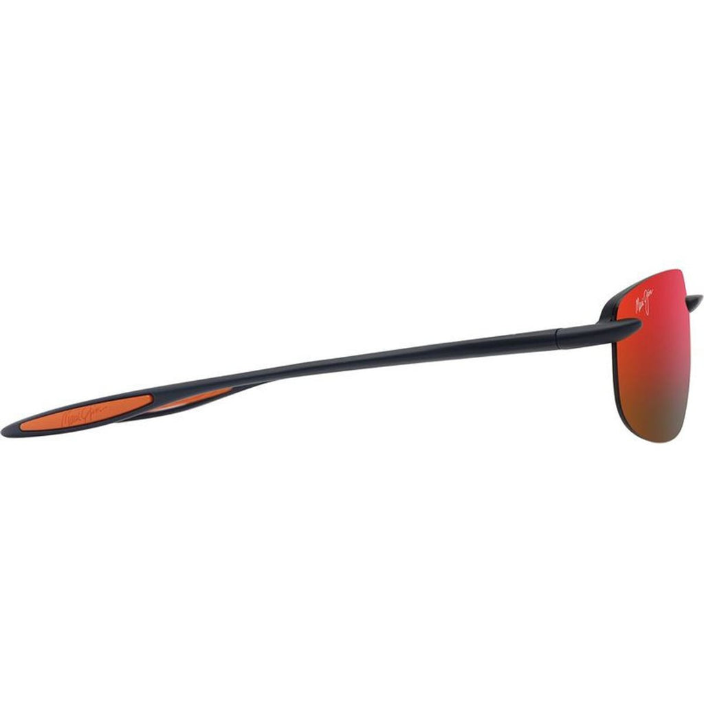 Ho'okipa Ultra Alt Fit, Matte Solid Dark Blue and Orange/Hawaii Lava Polarised Lenses