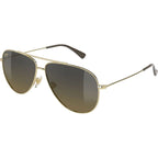 Maui Jim Hau'oli Shiny Light Gold HCL Bronze Gradient Polarised Angle
