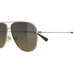 Maui Jim Hau'oli Shiny Light Gold HCL Bronze Gradient Polarised Side