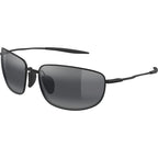 Maui Jim Ho'okipa Ultra M Matte Black Neutral Grey Polarised Angle