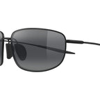 Maui Jim Ho'okipa Ultra M Matte Black Neutral Grey Polarised Side