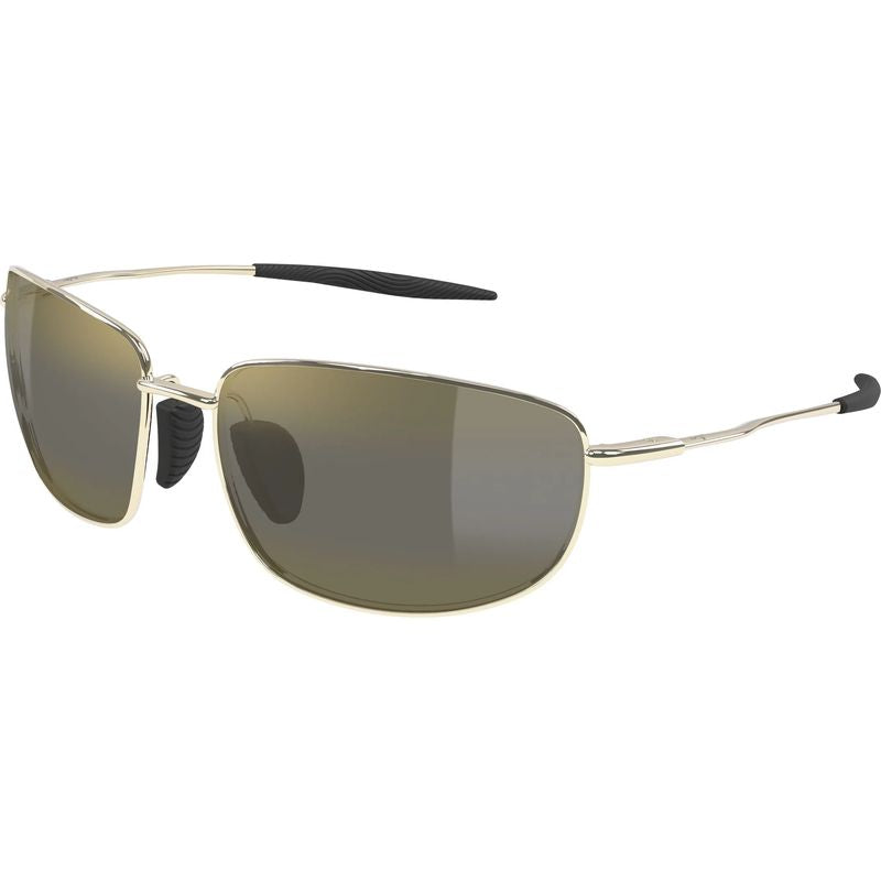 Maui Jim Ho'okipa Ultra M Shiny Light Gold HCL Bronze Polarised Angle