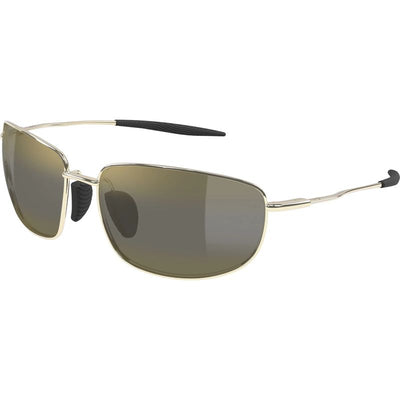 Maui Jim Ho'okipa Ultra M Shiny Light Gold HCL Bronze Polarised Angle