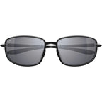 Maui Jim Ho'okipa Ultra R Lite Matte Metallic Black Hawaii Seashine Polarised Front