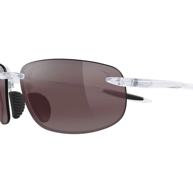 Maui Jim Ho'okipa Ultra Shiny Crystal Maui Rose Polarised Side