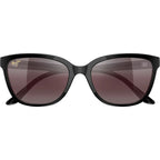 Maui Jim Honi Shiny Black Maui Rose Polarised Glass Front