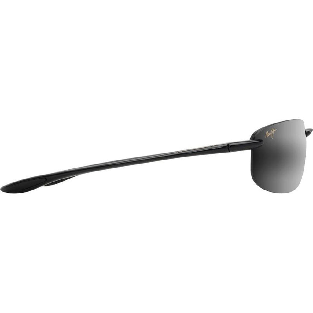 Maui Jim Hookipa Gloss Black Neutral Grey Side