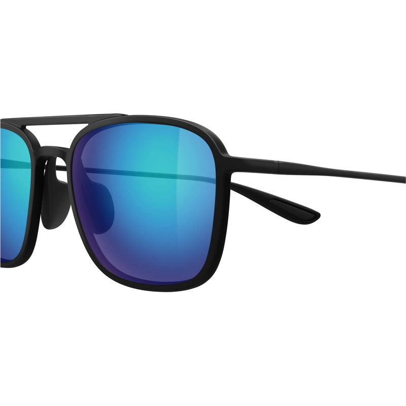 Maui Jim Keokea Matte Black Blue Hawaii Polarised Side