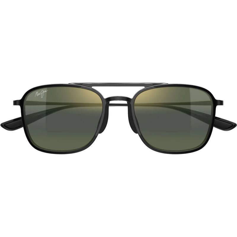 Maui Jim Keokea Shiny Black Maui HT Polarised Front