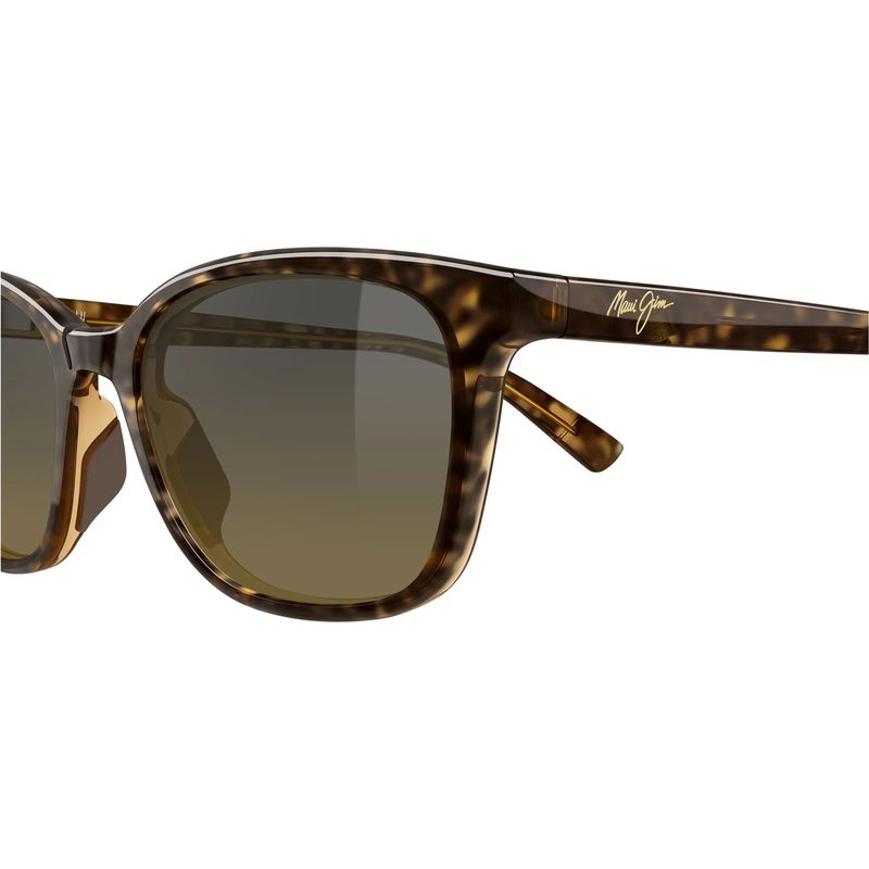 Maui Jim Kukaulani Dark Havana HCL Bronze Polarised Glass Side