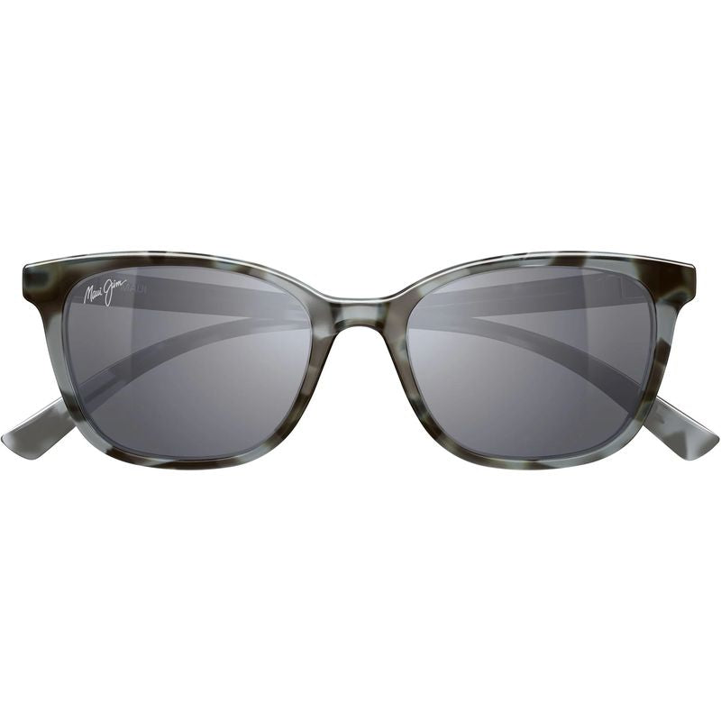 Maui Jim Kukaulani Spotted Grey Havana Hawaii Seashine Mirror Polarised Glass Front