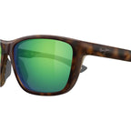 Maui Jim Makoi Alt Fit Matte Dark Havana Maui Green Polarised Glass Side