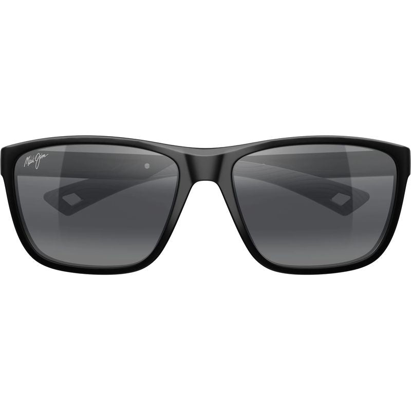 Maui Jim Makoi Matte Black Neutral Grey Polarised Glass Front