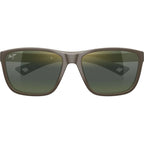 Maui Jim Makoi Matte Solid Brown Maui HT Polarised Glass Front