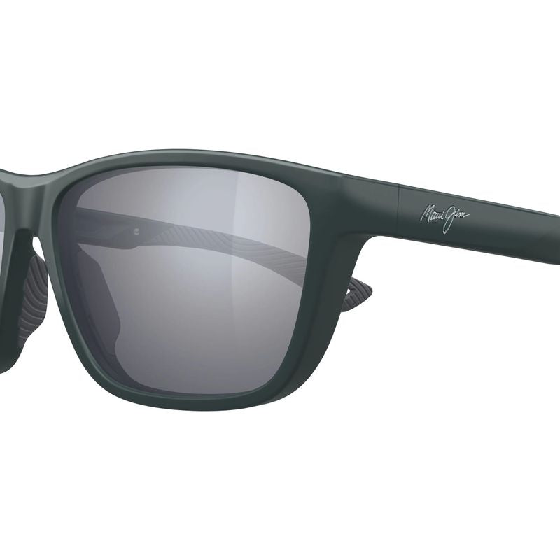 Maui Jim Makoi Matte Solid Green Hawaii Seashine Side
