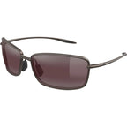 Maui Jim Malu Matte Metallic Stone Brown Maui Rose Polarised Angle