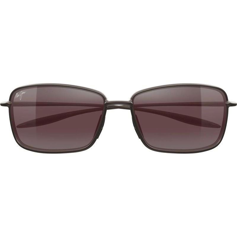 Maui Jim Malu Matte Metallic Stone Brown Maui Rose Polarised Front