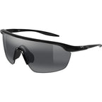 Maui Jim Miona Alt Fit Shiny Black Neutral Grey Polarised Angle