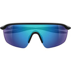Maui Jim Miona Matte Black Blue Hawaii Polarised Front