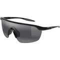 Maui Jim Miona Shiny Black Neutral Grey Polarised Angle