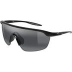 Maui Jim Miona Shiny Black Neutral Grey Polarised Angle