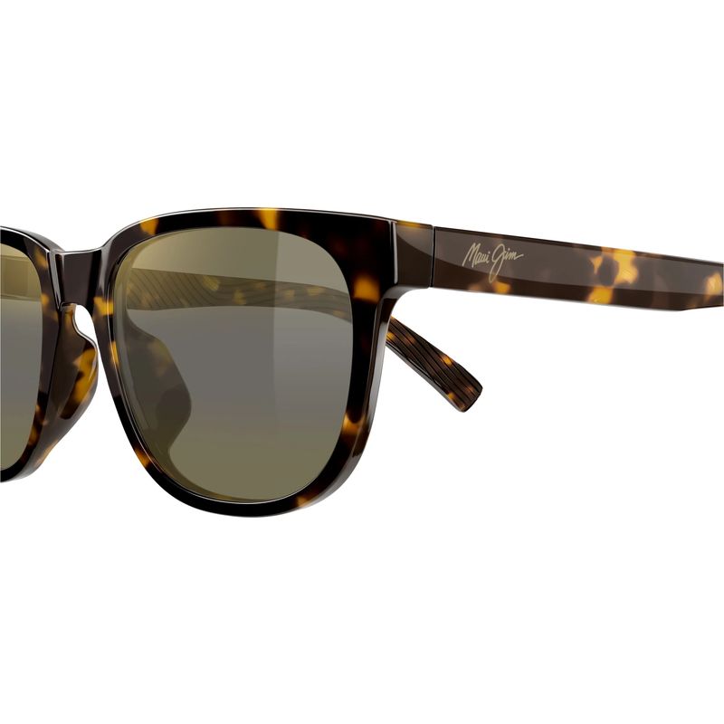 Maui Jim Pu'ali Alt Fit Dark Havana HCL Bronze Polarised Side
