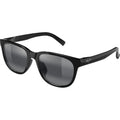 Maui Jim Pu'ali Alt Fit Shiny Black Neutral Grey Polarised Angle